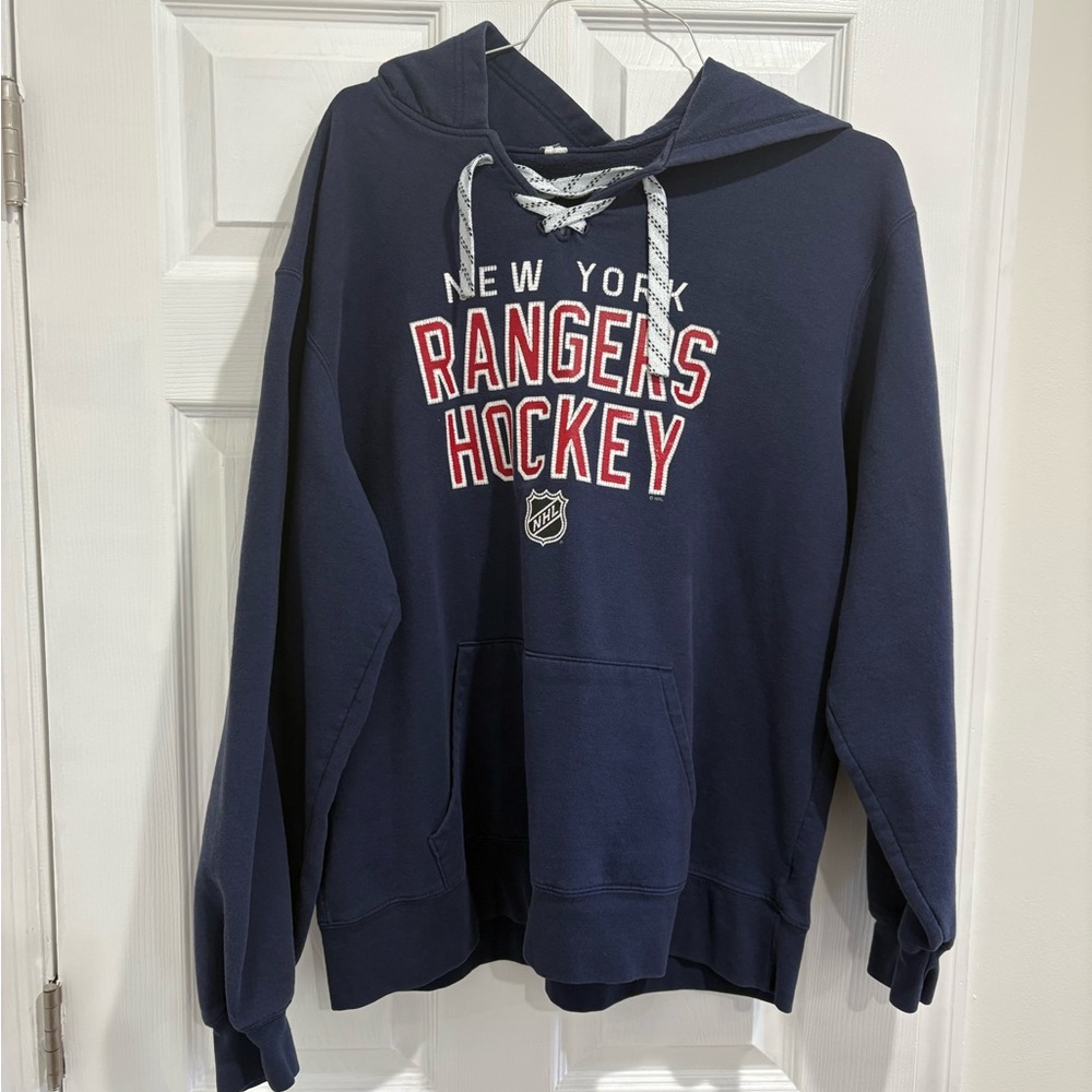 New York Rangers Navy Hoodie